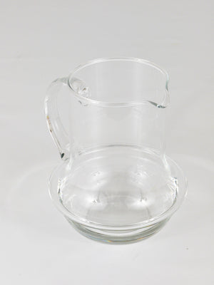 Carl Auböck Midcentury Glass Pitcher Jug by Ostovics Culinar, Austria, 1970s