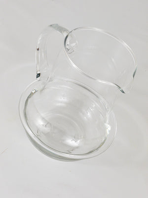 Carl Auböck Midcentury Glass Pitcher Jug by Ostovics Culinar, Austria, 1970s