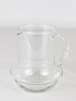Carl Auböck Midcentury Glass Pitcher Jug by Ostovics Culinar, Austria, 1970s