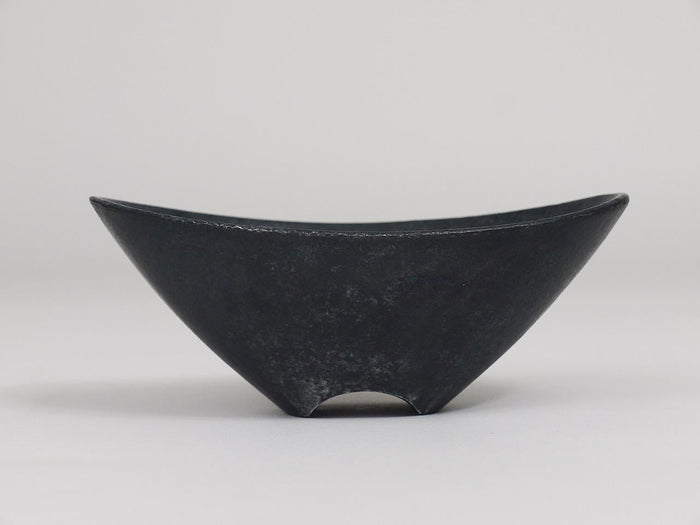 Carl Aubock Midcentury Black Cast Iron Bowl or Ashtray, Austria, 1950s