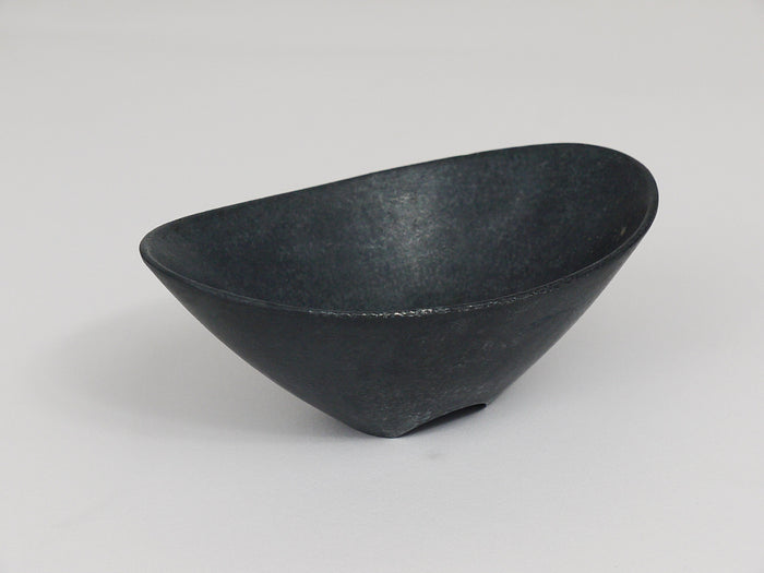 Carl Aubock Midcentury Black Cast Iron Bowl or Ashtray, Austria, 1950s