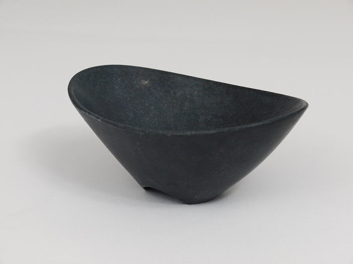 Carl Aubock Midcentury Black Cast Iron Bowl or Ashtray, Austria, 1950s