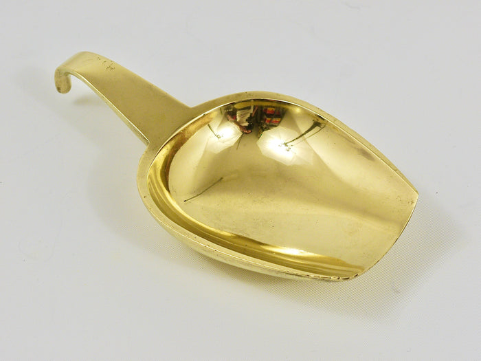 Carl Auböck Midcentury Scoop Bowl or Ashtray with Handle, Brass, Austria, 1950s