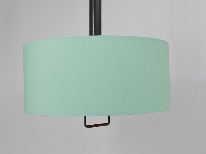 J.T. Kalmar Midcentury Adjustable Counterweight Pendant Lamp, Austria, 1950s