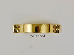 Up to 50 Midcentury Brass Handles for Doors, Drawers, Dressers, Austria, 1950s