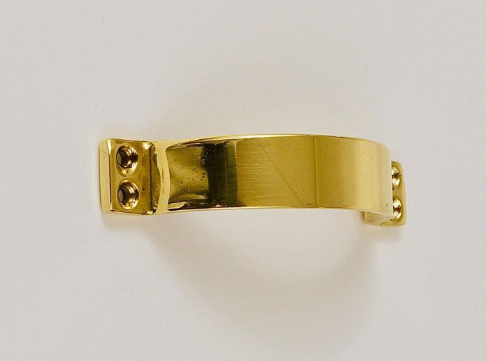 Up to 50 Midcentury Brass Handles for Doors, Drawers, Dressers, Austria, 1950s