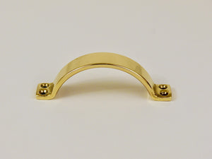 Up to 50 Midcentury Brass Handles for Doors, Drawers, Dressers, Austria, 1950s