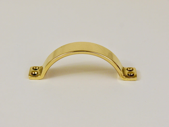Up to 50 Midcentury Brass Handles for Doors, Drawers, Dressers, Austria, 1950s