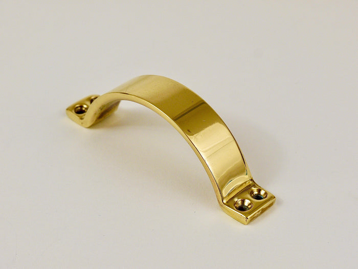Up to 50 Midcentury Brass Handles for Doors, Drawers, Dressers, Austria, 1950s