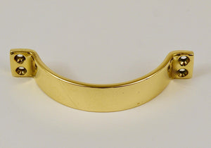 Up to 50 Midcentury Brass Handles for Doors, Drawers, Dressers, Austria, 1950s