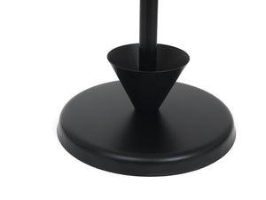 Black Post Modern Castiglioni Memphis Style Umbrella Stand, Italy, 1980s