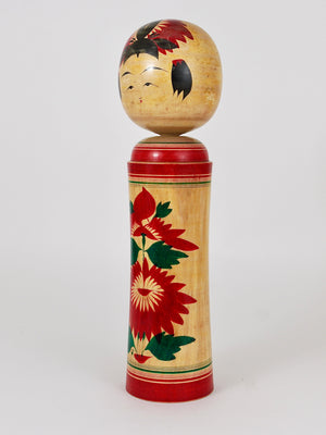 Sculpture décorative de poupée Naruko Kokeshi du Nord du Japon, peinte à la main