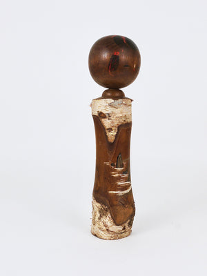 Sculpture décorative de poupée Kokeshi du Nord du Japon