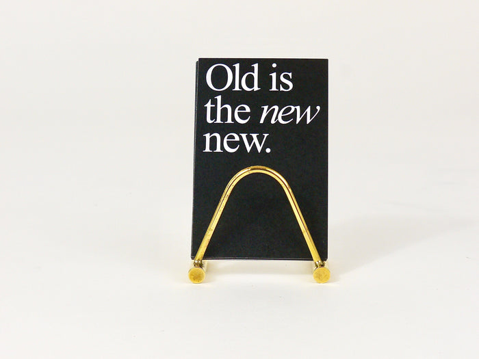 Carl Auböck Up to Three Midcentury Polished Brass Card Holder, Austria, 1950s