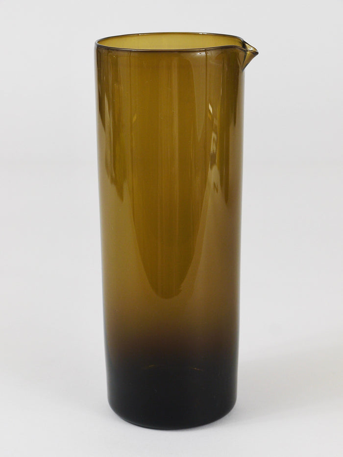 Kaj Franck Purtilo Glass Pitcher Carafe, Nuutajärvi Notsjö, Finland, 1950s