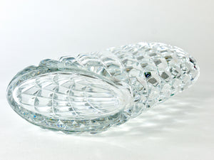 Vase en cristal à facettes étincelant par Claus Josef Riedel, Autriche, années 1970