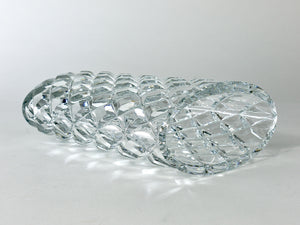Vase en cristal à facettes étincelant par Claus Josef Riedel, Autriche, années 1970