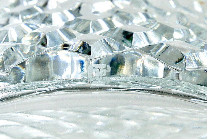 Sparkling Facetted Crystal Glass Vase by Claus Josef Riedel, Austria, 1970s