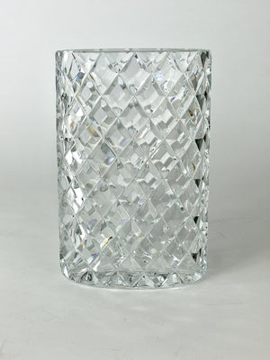 Vase en cristal à facettes étincelant par Claus Josef Riedel, Autriche, années 1970
