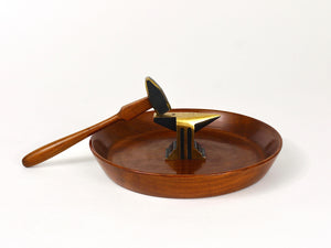 Bol casse-noix, marteau & enclume Mid-Century par Richard Rohac, Autriche, années 1950