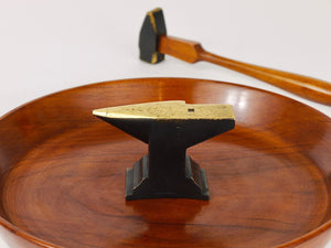Bol casse-noix, marteau & enclume Mid-Century par Richard Rohac, Autriche, années 1950