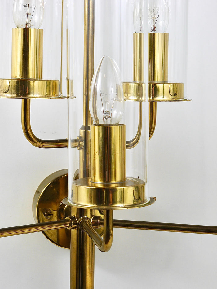 Hans-Agne Jakobsson Sonata Midcentury 5-Armed Sconce Wall Light, Markaryd, 1960