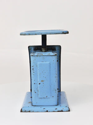 Pèse-lettres décoratif bleu Avantgarde Bauhaus Marianne Brandt, années 1930, Allemagne