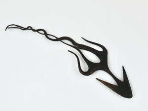 Carl Auböck Handcrafted Wall Sculpture Napoleon #4271, Brass, Austria