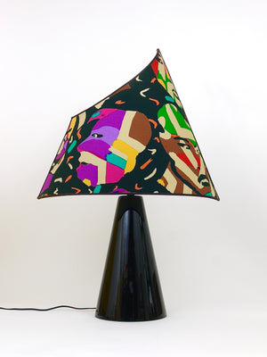 ポストモダン Missoni テーブルランプ、Massimo Valloto