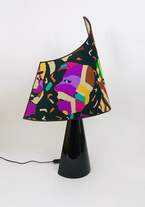 ポストモダン Missoni テーブルランプ、Massimo Valloto