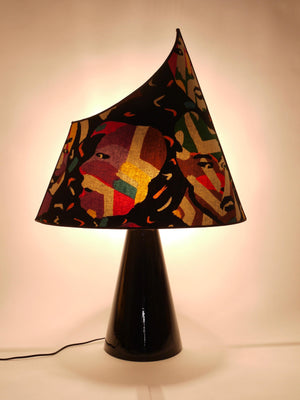 ポストモダン Missoni テーブルランプ、Massimo Valloto