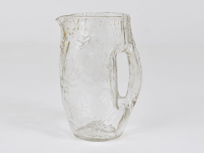 Koloman Moser Art Nouveau Glass Pitcher by Loetz Witwe, Bohemia, 1900s