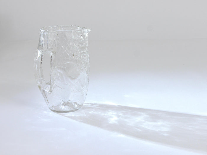 Koloman Moser Art Nouveau Glass Pitcher by Loetz Witwe, Bohemia, 1900s