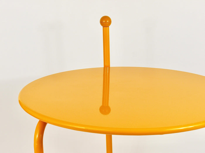 Tord Bjorklund Post-modern Side or Coffee Table, Memphis Style, Sweden, 1980s