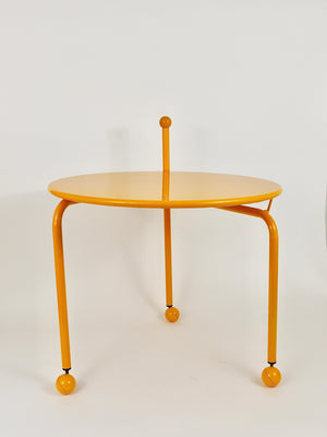 Table basse ou d'appoint postmoderne de Tord Björklund, style Memphis, Suède, années 1980
