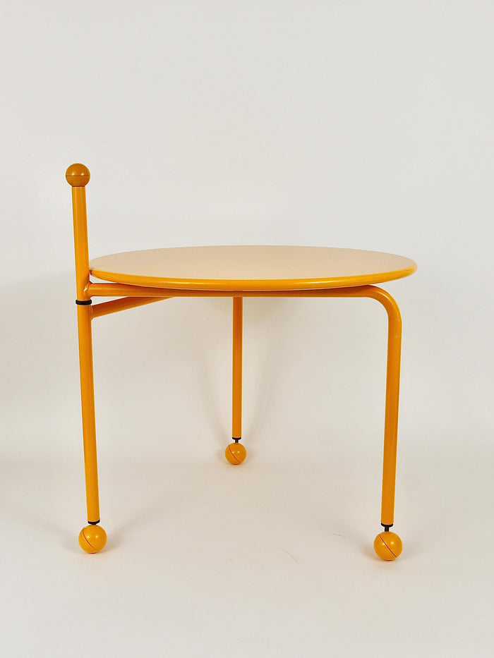 Tord Bjorklund Post-modern Side or Coffee Table, Memphis Style, Sweden, 1980s