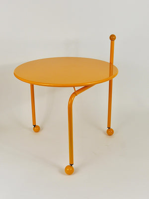 Table basse ou d'appoint postmoderne de Tord Björklund, style Memphis, Suède, années 1980