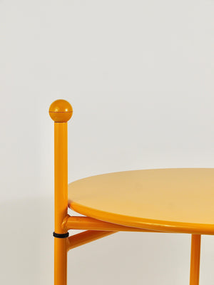 Table basse ou d'appoint postmoderne de Tord Björklund, style Memphis, Suède, années 1980