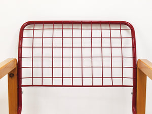 Postmodern Wire Lounge Chair Armchair Sälen, Knut & Marianne Hagberg, Ikea, 1982
