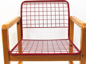 Postmodern Wire Lounge Chair Armchair Sälen, Knut & Marianne Hagberg, Ikea, 1982