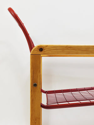 Postmodern Wire Lounge Chair Armchair Sälen, Knut & Marianne Hagberg, Ikea, 1982