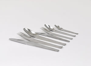 Couverts Carl Auböck 2060, 42 pièces, service complet pour 6 personnes, Amboss Austria, 1950