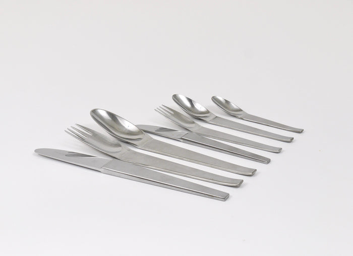 Carl Auböck 2060 Flatware, 42 pcs., Complete For 6 Persons, Amboss Austria, 1950