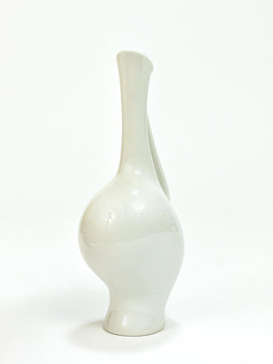 3 Rosenthal „Luise“ Midcentury Porcelain Pastel Vases, Fritz Heidenreich, German