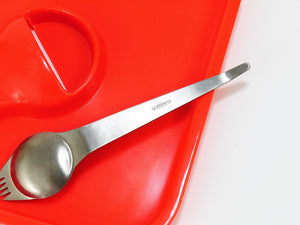 3 Amboss Party Palette & Spork Sets, Plate & Spoon & Fork, Austria, 1970s
