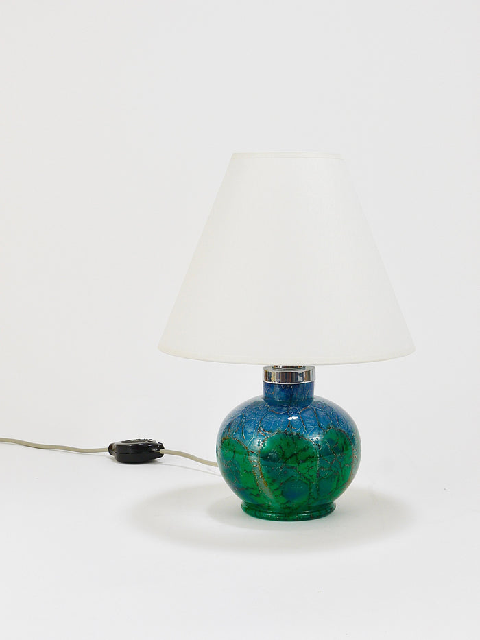 Art Deco Karl Wiedmann WMF Ikora Table Or Side Lamp, Germany, 1930s