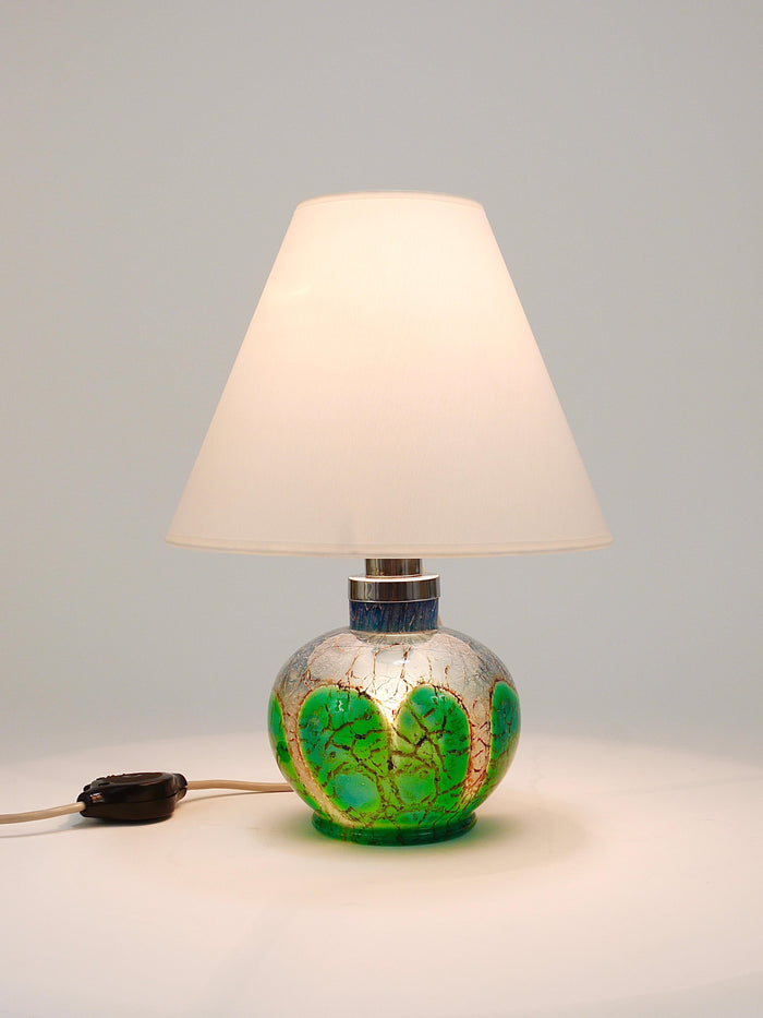 Art Deco Karl Wiedmann WMF Ikora Table Or Side Lamp, Germany, 1930s