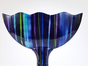 Large Postmodern Pottery Vase by Jesper Packness, Memphis-Style, Denmark