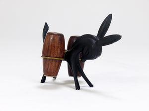 Walter Bosse Donkey Salt and Pepper Shaker Set, Herta Baller, Austria, 1950s