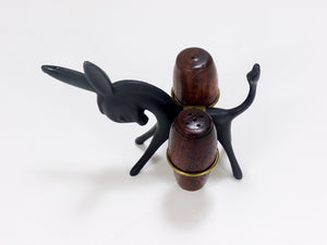 Walter Bosse Donkey Salt and Pepper Shaker Set, Herta Baller, Austria, 1950s